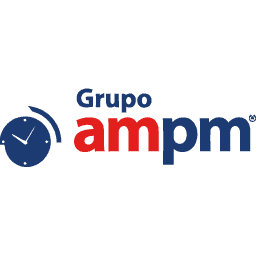 Logo de AMPM integrado con Teiker