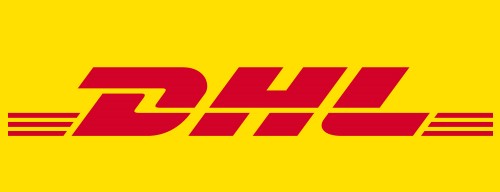 Logo de DHL integrado con Teiker